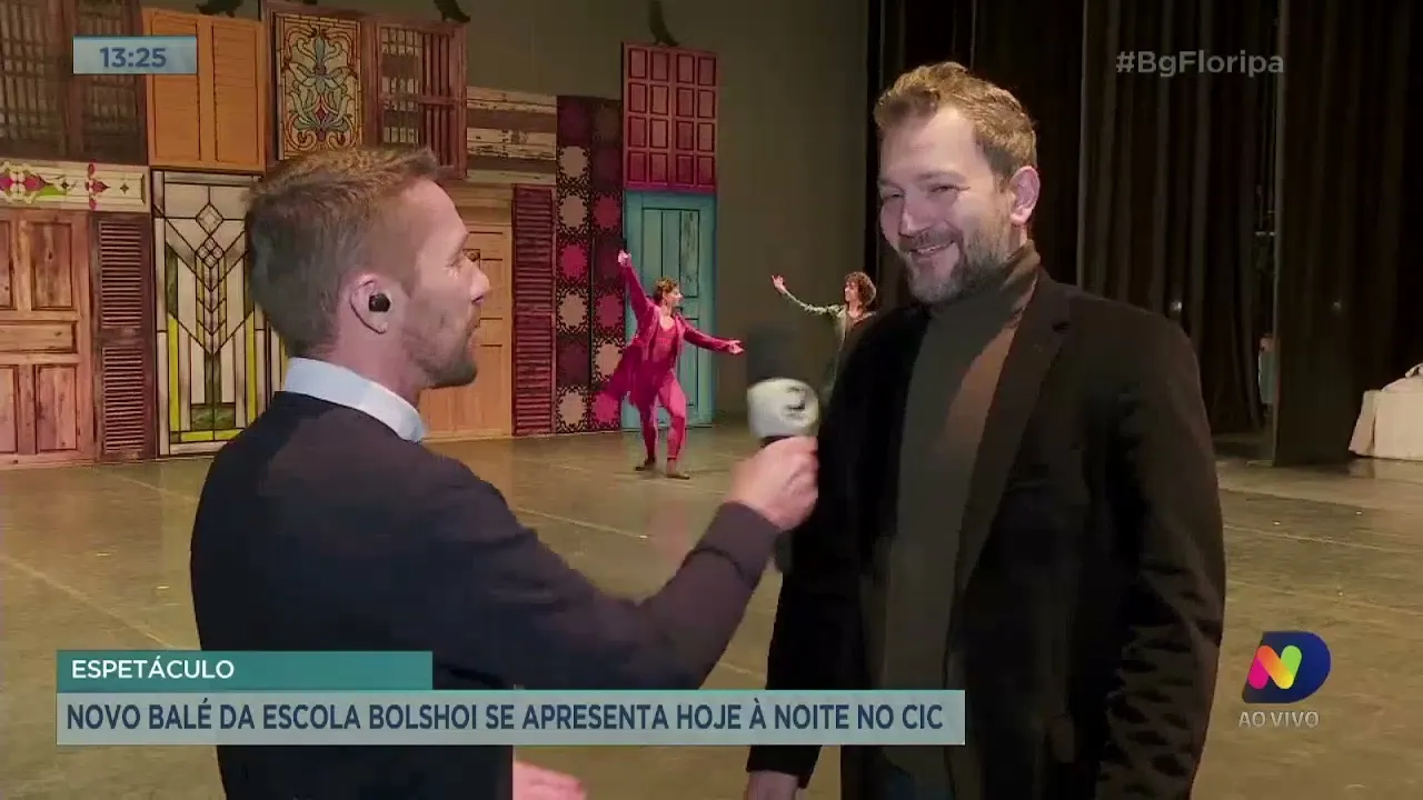 Novo balé da escola Bolshoi se apresenta no CIC em Florianópolis