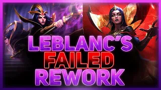 Leblanc s Failed Rework - The ONLY Champion To Be Reverted In League Of Legends History
