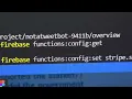 Fixing my firebase environment variables secret keys - dev log