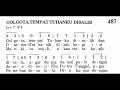 Download Lagu GOLGOTA, TEMPAT TUHANKU DISALIB - Puji Syukur No. 487 - Masa Prapaskah