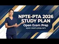 NPTE-PTA Study Plan 2026 How to Use the Content Outline