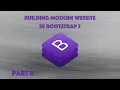 Building Modern Website in Bootstrap 5 - Part 6