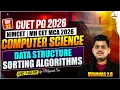 CUET PG 2026 NIMCET MH CET MCA 2026 Computer Science Data Structure Sorting Algorithms