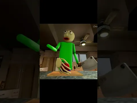 Baldi Chops his hand off #baldi #animation #funny