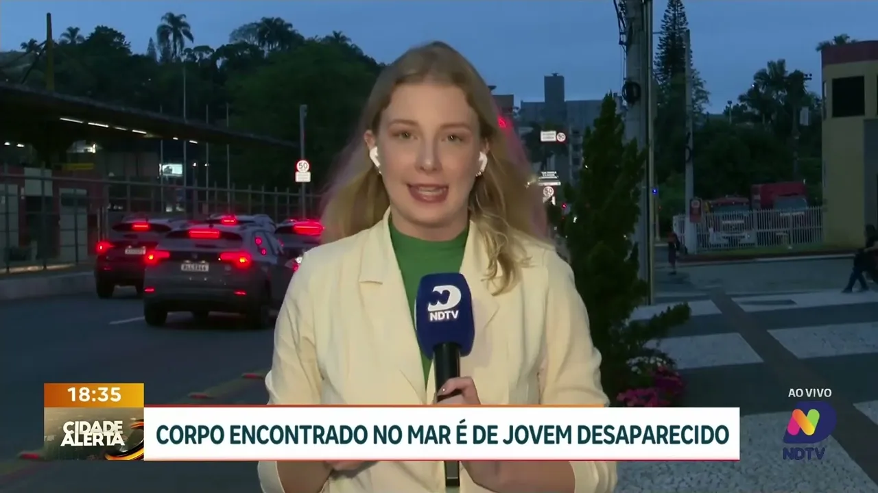 Corpo encontrado na praia do Estaleirinho é de jovem desaparecido