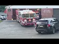 Haverstraw 51-B1 driving by Hillcrest 6-Tower 6-tanker 6-1 6-Squad returning 26