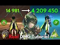 C0 Nefer 4.2M Real DMG Tutorial! Genshin Impact