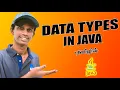 Data Types in Java Explained in Tamil Data Type In Java Tamil Java Series 2