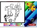Soccer Player Coloring Pages For Kids - Soccer Player Coloring Pages