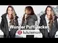 LULULEMON WUNDER PUFF JACKET REVIEW TRY-ON My honest thoughts