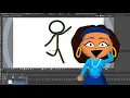Rig Using Only ONE Layer in Opentoonz Animation Tutorial
