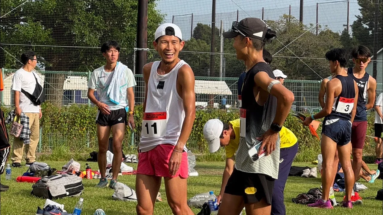 ただ汗を調べるだけの動画/東海大学長距離競技会 2025.9.28