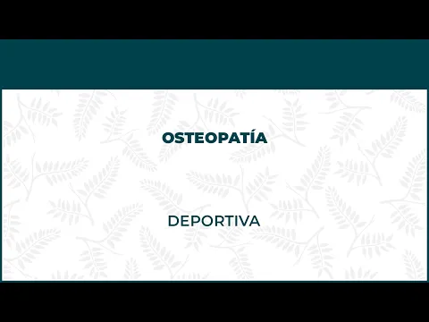 Osteopatía Deportiva - FisioClinics Vitoria, Gasteiz