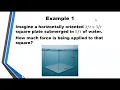 Fluid Force via Integration - Calculus 2