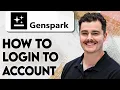 How To Login To Genspark AI Account 2026 Guide