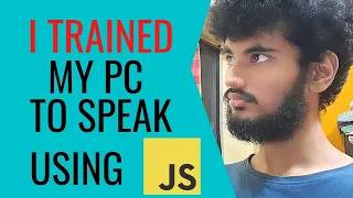 I taught my PC to speak using JavaScript Speech Synthesis Tutorial