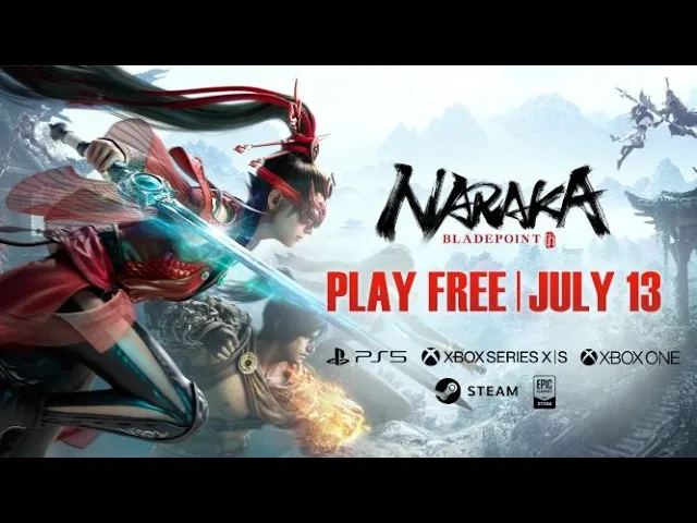 NARAKA: BLADEPOINT FREE TO PLAY &amp; PS5 Announcement Trailer | JULY 13