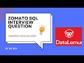 Swapped Food Delivery Zomato SQL Interview Question