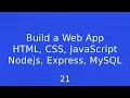 fff3-21 Installing MySQL - Nodejs Express JSON API Tutorial for Beginners