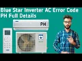 Blue Star Inverter AC PH Error Code How To Solve Error Code PH In Blue Star Inverter AC