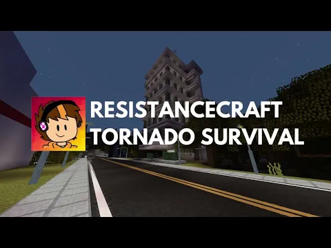 Minecraft server video for ResistanceCraft Tornado Survival