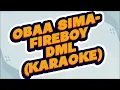 Obaa Sima   Fireboy DML (Karaoke/Instrumental)