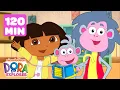 Lagu Dora The Explorer Goes Back to School! #3 📚 120 Minutes | Dora \u0026 Friends