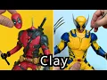 Lagu How to make Wolverine + Deadpool With Clay Sculpting  ｜ Clay Art  Clay Tutorial