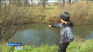 В Алтае 9-летний супергерой спас тонущих детей