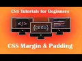 CSS Margin and Padding Properties CSS Tutorials for Beginners - 06