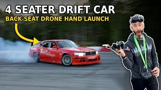 Throwing a Drone out of a Drift car | How to