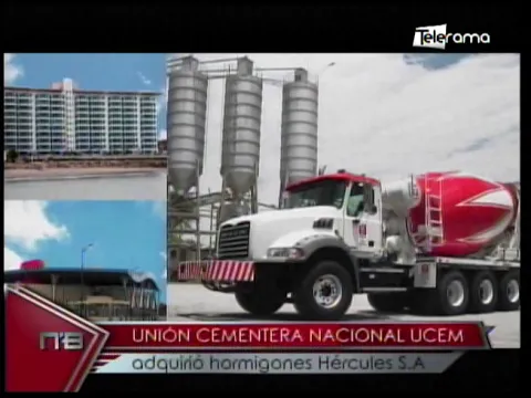 Unión Cementera Nacional UCEM adquirió hormigones Hércules S.A.