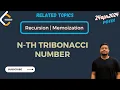 Leetcode 1137 N-th Tribonacci Number Recursion Memoization 24April2024