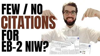 Publications and citations for EB2 NIW