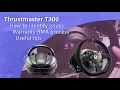 Thrustmaster T300 - how to identify issues carry out warranty RMA process useful tips