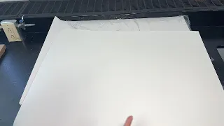 100 sheets of white poster board
