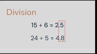 Integer Division the Modulo Operator in Java