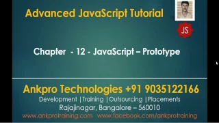 Advanced JavaScript - Chapter 12