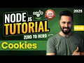 Node JS Tutorial in Hindi Set and Get Cookies in Node js