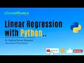 Linear Regression with Python Machine Learning Silan Software pythontpoints com