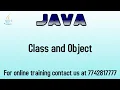class and object in java in hindi
