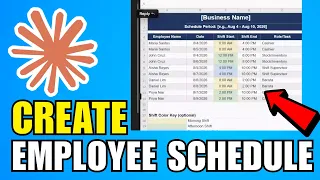 How To Create An Employee Schedule In Google Sheets With Claude AI 2026 Quick And Easy Guide