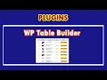 WP Table Builder Plugin Setup in Bangla