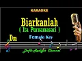 Download Lagu Biarkanlah (Karaoke) Ita Purnamasari Nada Wanita/Cewek Female key Dm (Biarkan lah ) Ita Purnama Sari