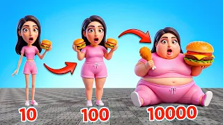 كل خطوة بصير اسمن صرفت كل فلوسي وفي توزيع روبوكس للمتابعين  دندنها