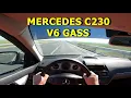 Mercedes Benz C Class 2008 V6 POV \u0026 Test Drive, Acceleration, Pure Sound, 0-100 km/h