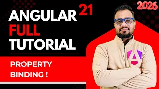 Angular 21 Tutorial in Hindi Property Binding Explained