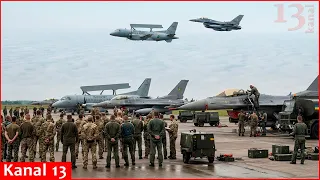 Swedish ASC 890 early warning aircraft now in Ukrainian skies: it boosts F-16s