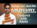 Lagu MERCURY transit AQUARIUS - February 3rd - April 10th - Conjunct with RAHU @GISTTClips