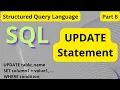SQL UPDATE Statement tutorial in Hindi arvindprogramming